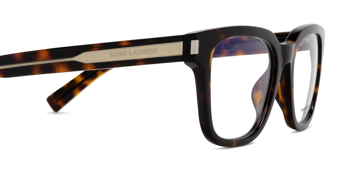 Color: Havana/Crystal (002) - Saint Laurent SL711OPT00252