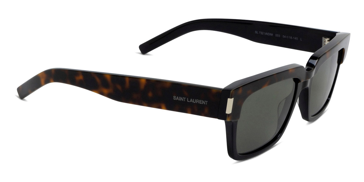 Color: Havana (003) - Saint Laurent SL732VADIM00354