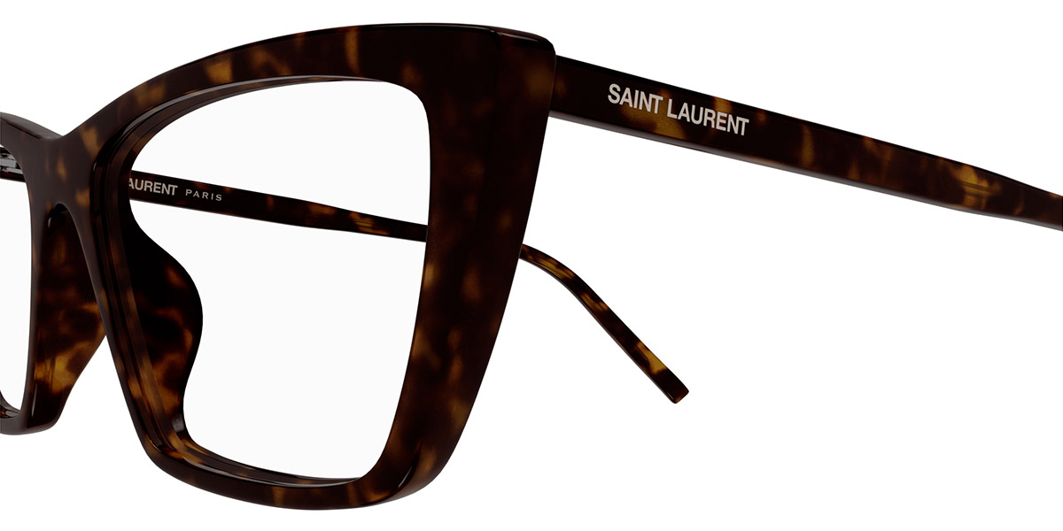 Color: Havana (002) - Saint Laurent SL737MICATHINOPT00254