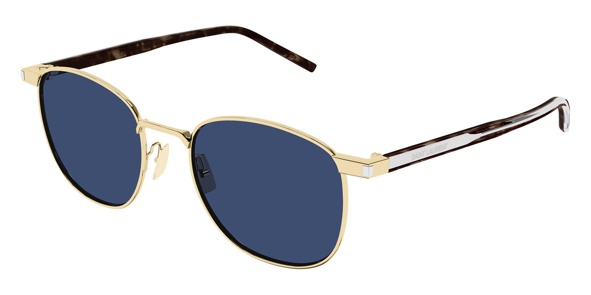 Color: Gold/Crystal (005) - Saint Laurent SL74700551