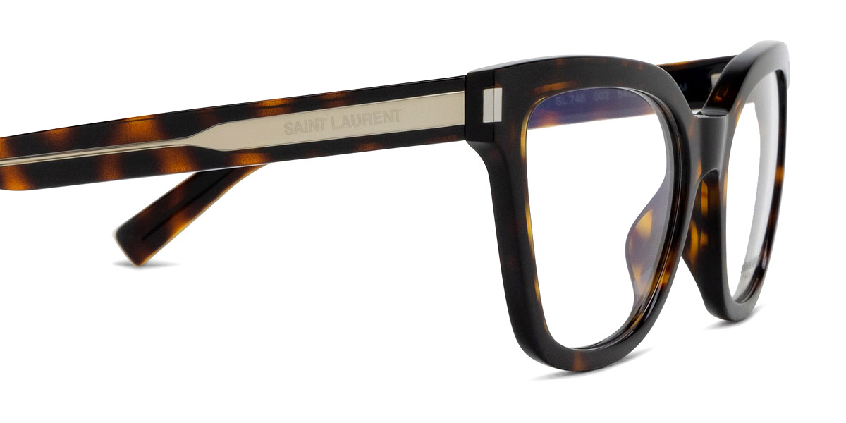 Color: Havana/Crystal (002) - Saint Laurent SL74800254