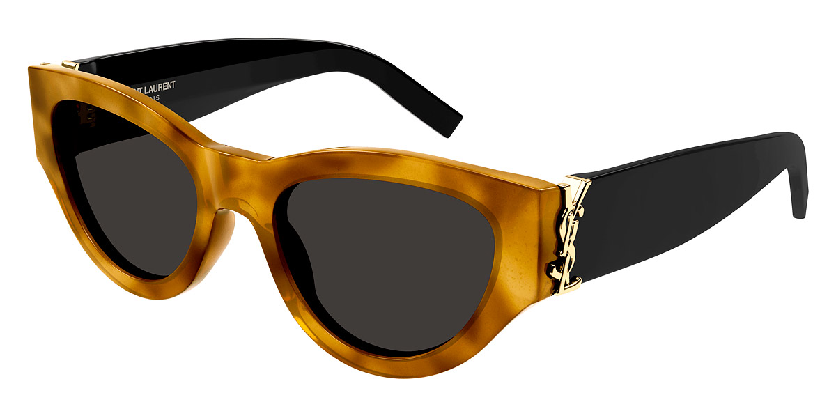 Color: Havana/Black (004) - Saint Laurent SLM94/F00453