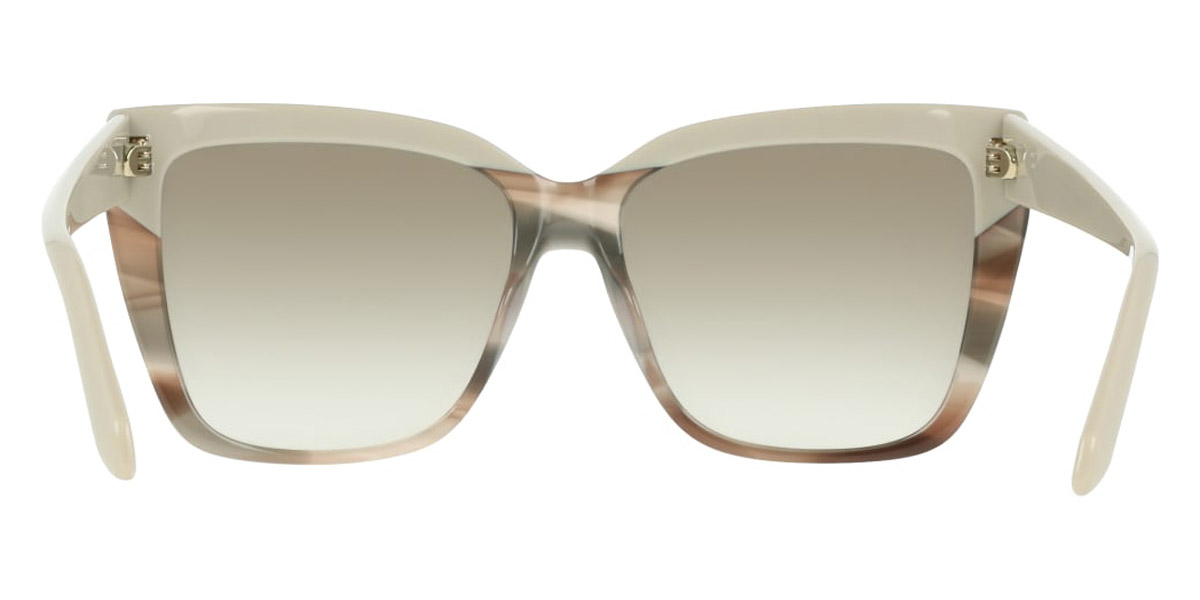 Color: Beige/Beige Striped Tortoise (251) - Salvatore Ferragamo SFGSF1102S25158