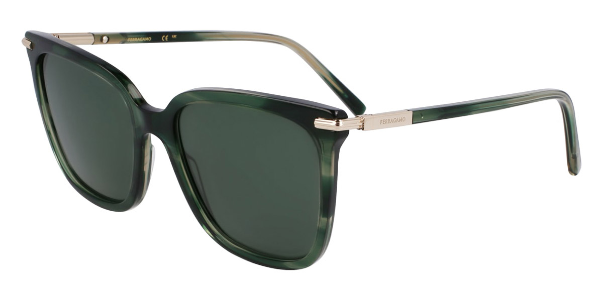 Color: Striped Green (315) - Salvatore Ferragamo SFGSF2037S31556