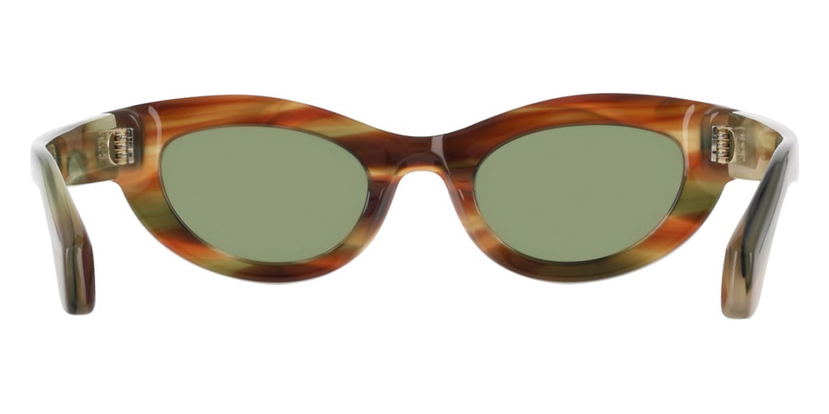 Color: Striped Brown Green (280) - Salvatore Ferragamo SFGSF2062SE28049