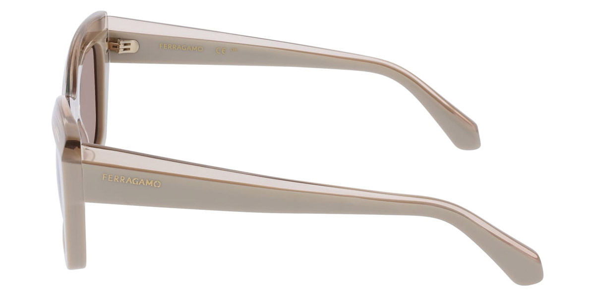 Color: Transparent Beige/Beige (260) - Salvatore Ferragamo SFGSF2065S26054