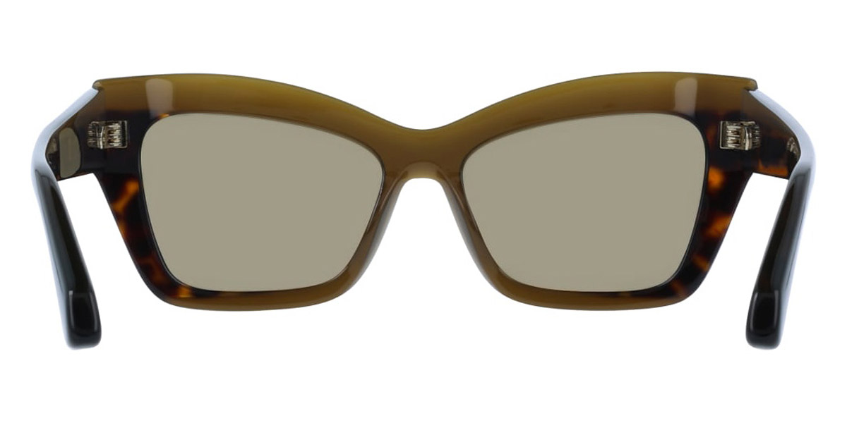 Color: Opaline Khaki/Dark Tortoise (338) - Salvatore Ferragamo SFGSF2065S33854