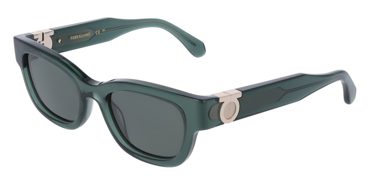 Color: Transparent Green (317) - Salvatore Ferragamo SFGSF2067S31752