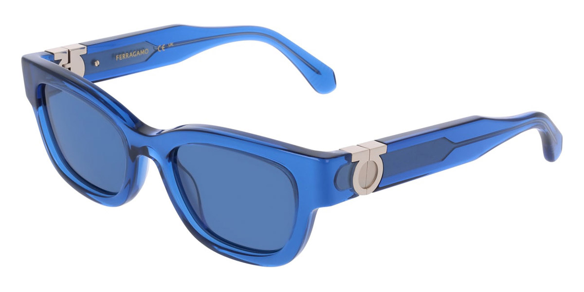 Color: Transparent Blue (432) - Salvatore Ferragamo SFGSF2067S43252