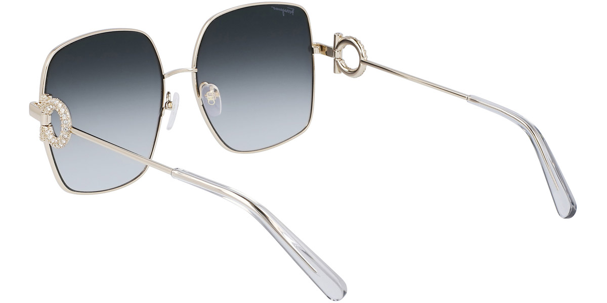 Color: Light Gold/Gray Gradient (738) - Salvatore Ferragamo SFGSF243SR73859