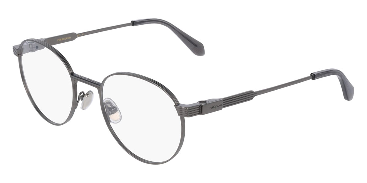 Color: Matte Dark Gunmetal (018) - Salvatore Ferragamo SFGSF259601851