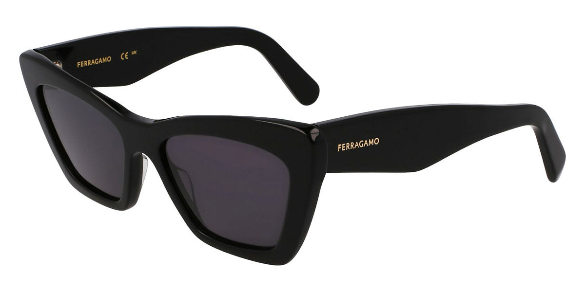 Salvatore Ferragamo SF929SN 001 55 Black Sunglasses