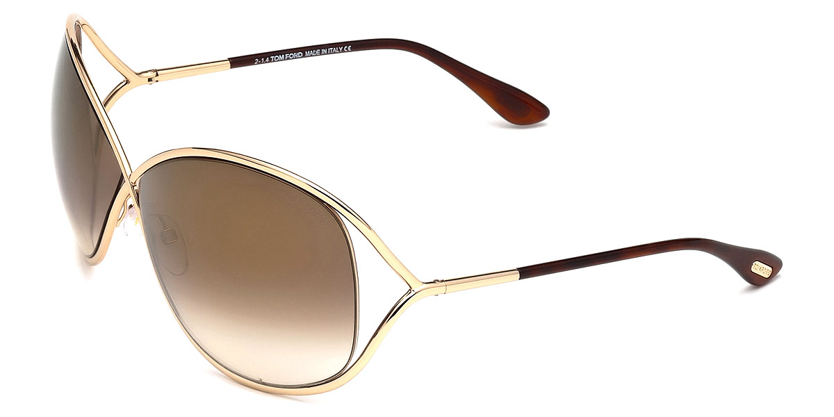 Color: Shiny Rose Gold (28G) - Tom Ford FT0130Miranda28G68