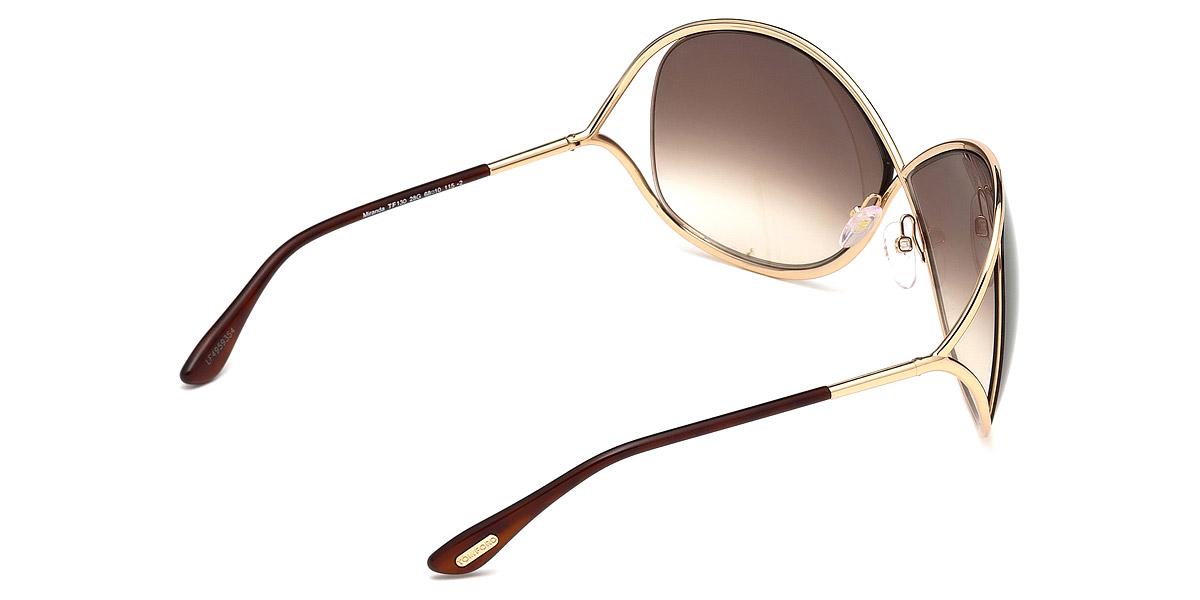 Color: Shiny Rose Gold (28G) - Tom Ford FT0130Miranda28G68