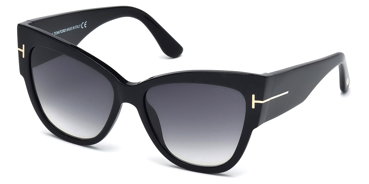 Color: Shiny Black (01B) - Tom Ford FT0371Anoushka01B57