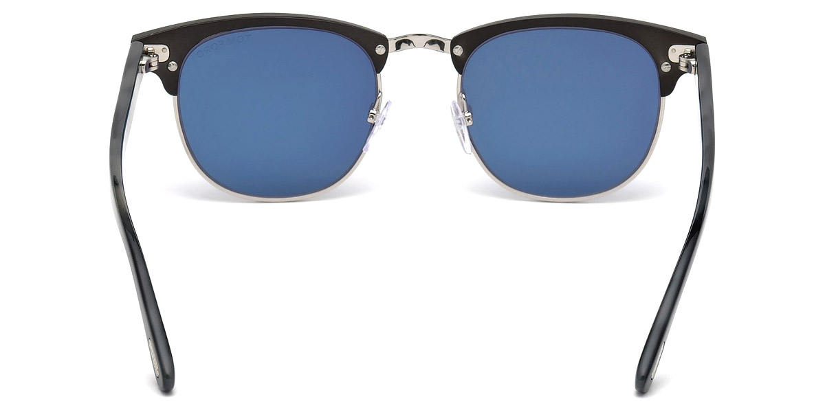 Color: Matte Gunmetal/Palladium/Shiny Gray Havana (09V) - Tom Ford FT0623Laurent-0209V51