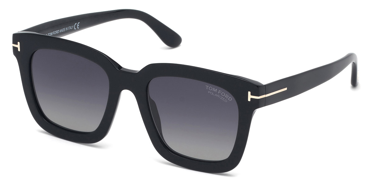 Color: Shiny Black (01D) - Tom Ford FT0690Sari01D52