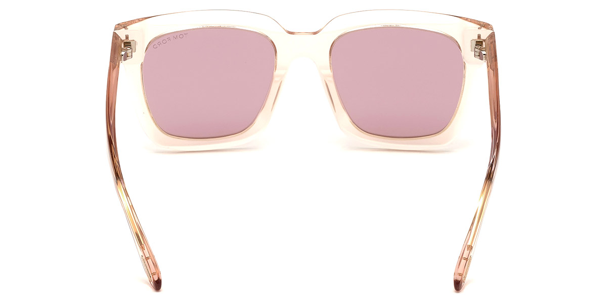 Color: Shiny Transparent Pink (72Z) - Tom Ford FT0690Sari72Z52