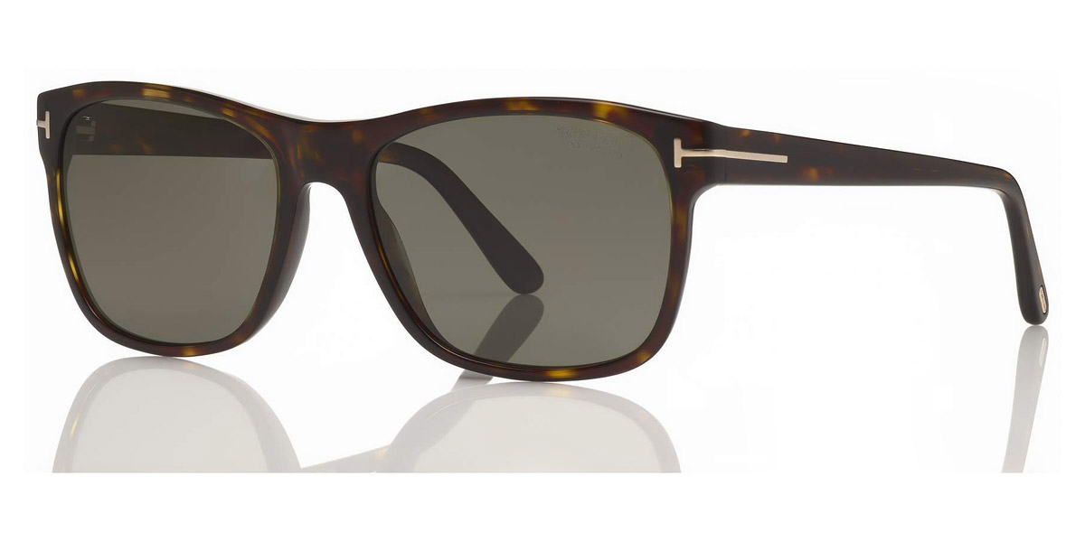 Color: Shiny Classic Dark Havana (52D) - Tom Ford FT0698-FGiulio52D59