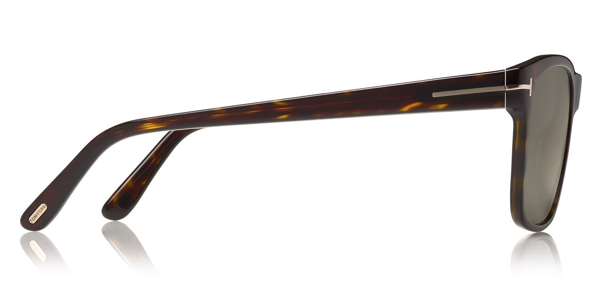 Color: Shiny Classic Dark Havana (52D) - Tom Ford FT0698-FGiulio52D59