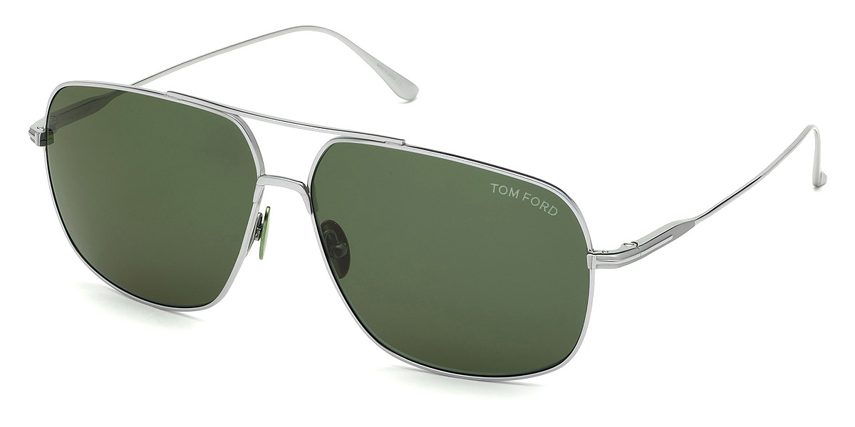 Color: Shiny Palladium Titanium (16N) - Tom Ford FT0746John-0216N62