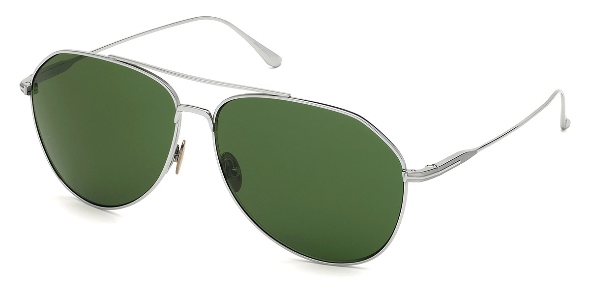 Color: Shiny Palladium Titanium (16N) - Tom Ford FT0747Cyrus16N62