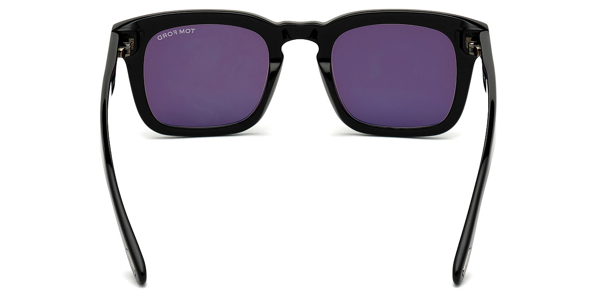 Color: Shiny Black/Shiny Black T (01A) - Tom Ford FT0751-NDax01A50