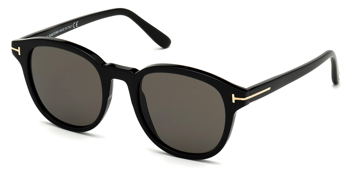 Color: Shiny Black (01D) - Tom Ford FT0752Jameson01D52