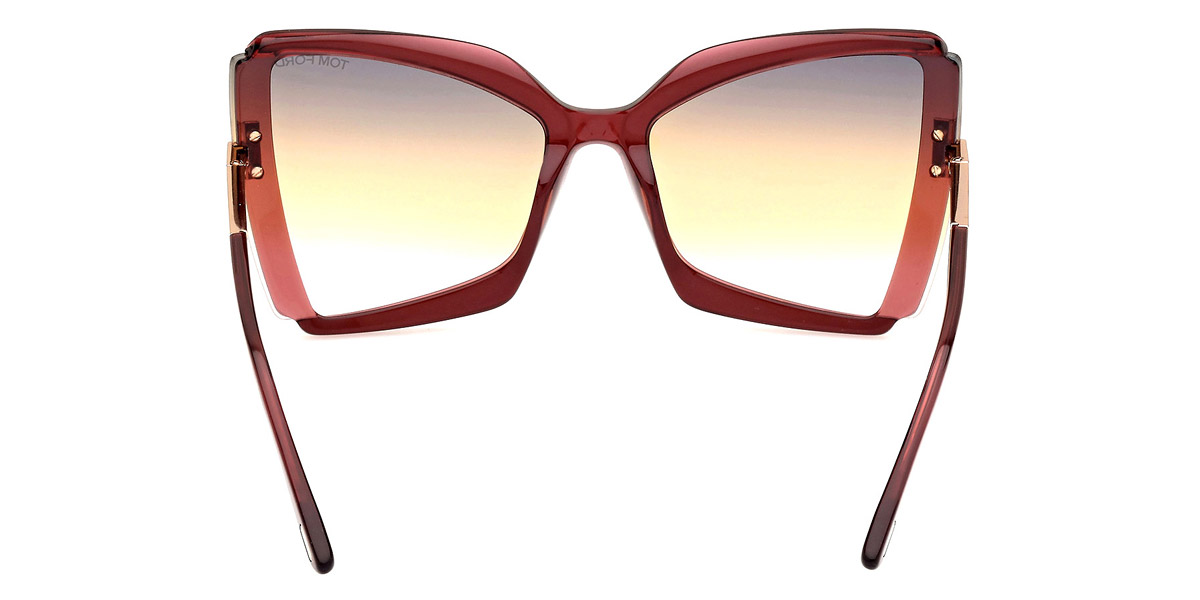 Color: Shiny Bordeaux (69T) - Tom Ford FT076669T63