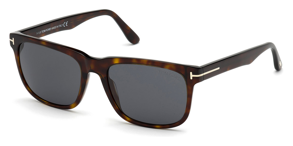 Color: Classic Dark Havana (52A) - Tom Ford FT0775Stephenson52A56