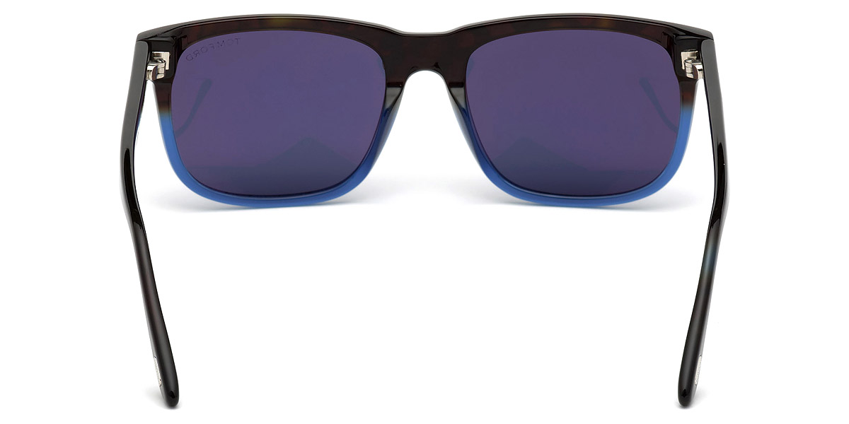 Color: Gradient Havana-To-Blue with Blue Havana (55V) - Tom Ford FT0775Stephenson55V56