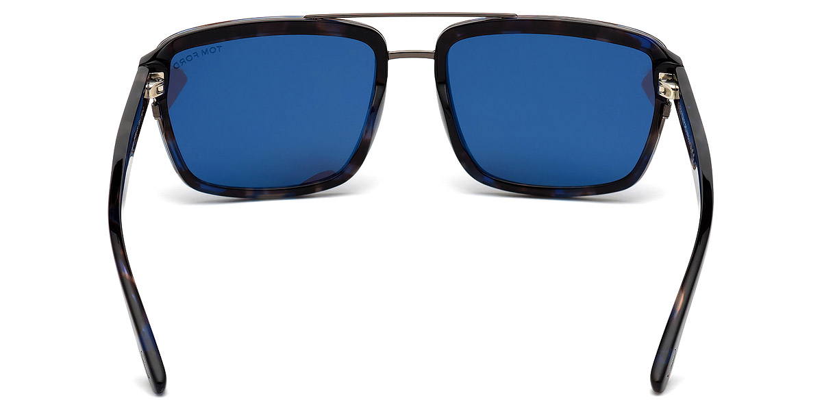 Color: Blue Havana (55V) - Tom Ford FT0780Anders55V58