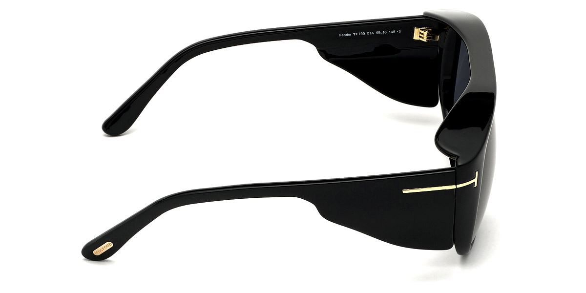 Color: Shiny Black/Smoke (01A) - Tom Ford FT0799Fender01A59