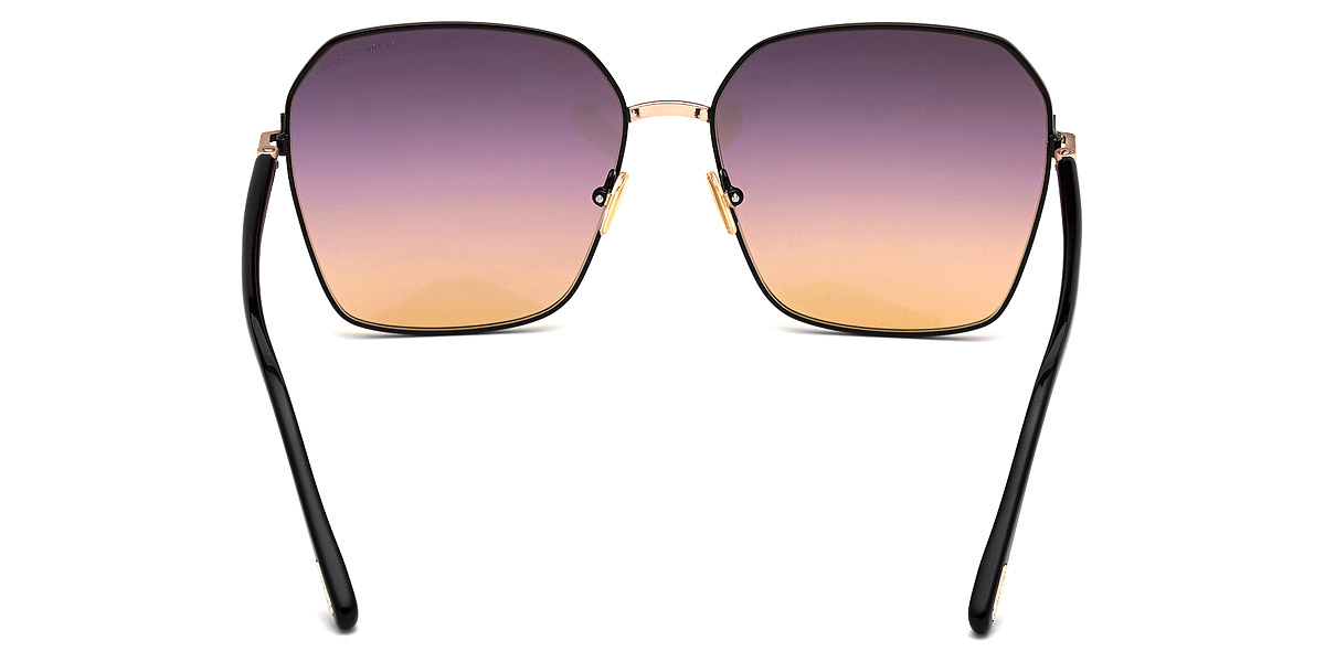 Color: Rose Gold/Black (01B) - Tom Ford FT0839Claudia-0201B62