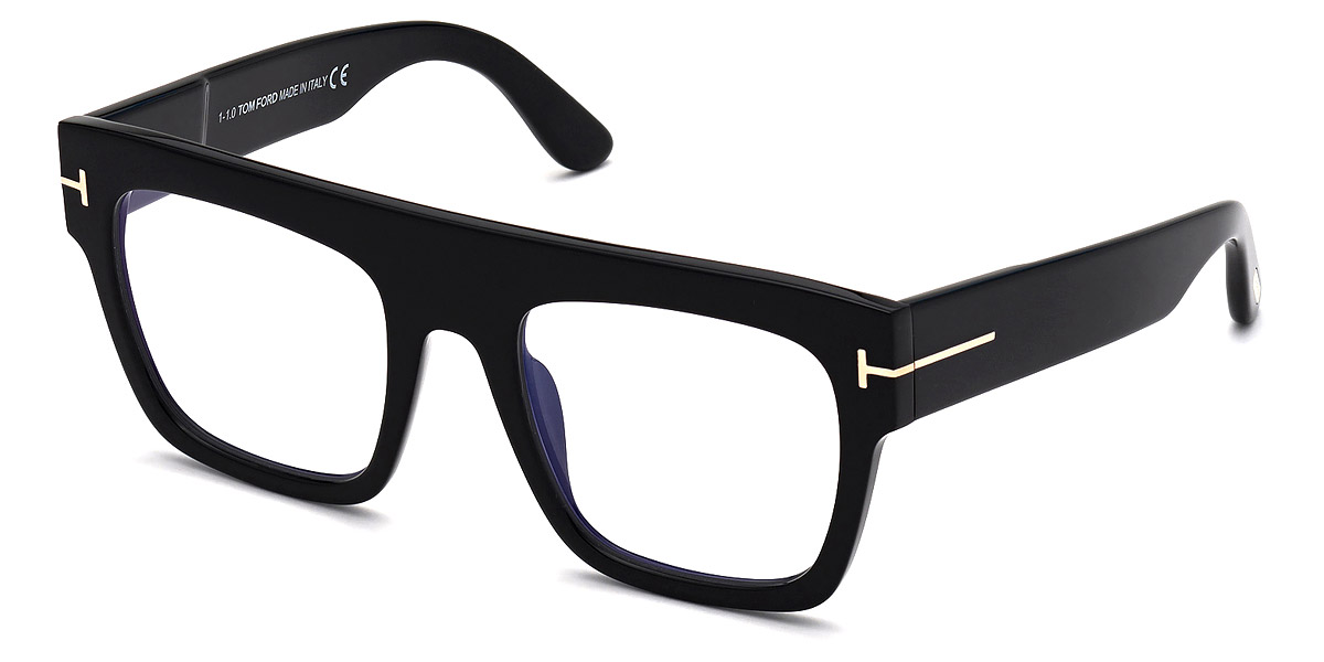 Tom Ford™ FT0847 Renee 001 52 Shiny Black Sunglasses
