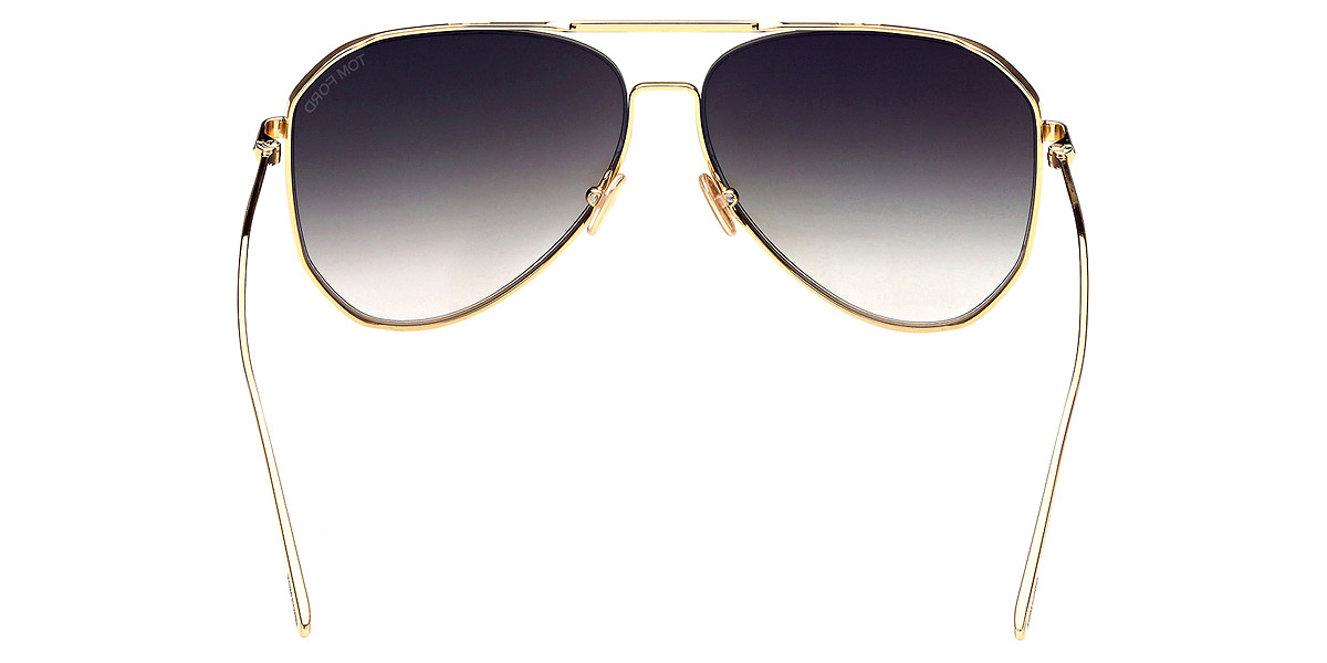 Color: Shiny TF Yellow Gold (30B) - Tom Ford FT0853Charles-0230B60