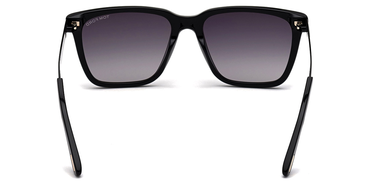 Color: Shiny Black with Shiny Black (01B) - Tom Ford FT0862Garrett01B54