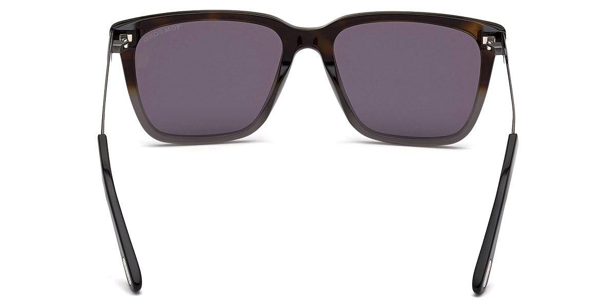 Color: Havana & Gray with Palladium (56C) - Tom Ford FT0862Garrett56C56