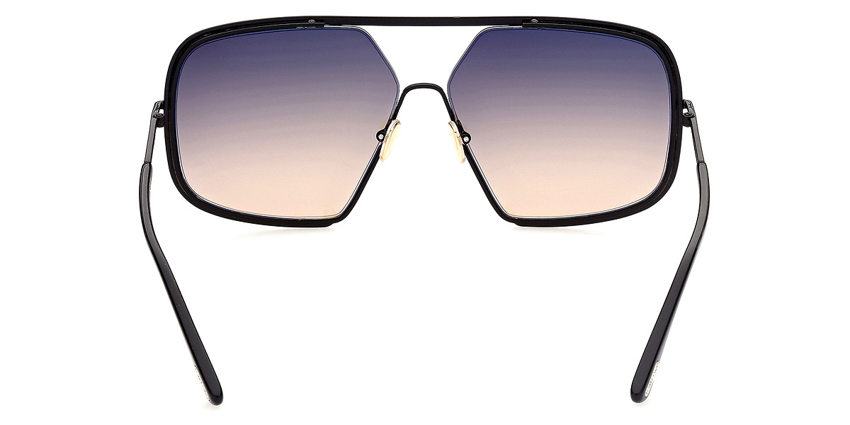 Color: Shiny Black (01B) - Tom Ford FT0867Warren-0201B63