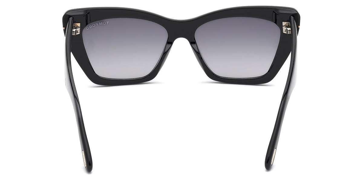 Color: Shiny Black (01B) - Tom Ford FT0871Wyatt01B56