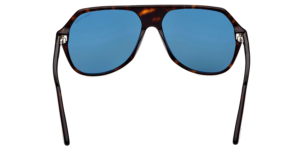 Color: Shiny Classic Dark Havana (52V) - Tom Ford FT0934Hayes52V59