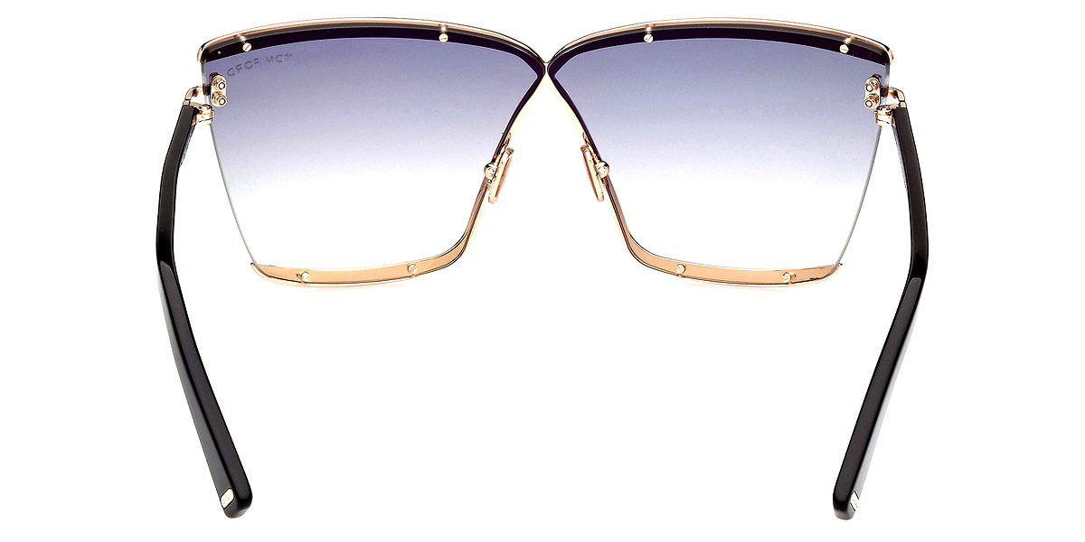 Color: Rose Gold with Dark Havana (28B) - Tom Ford FT0936Elle-0228B71