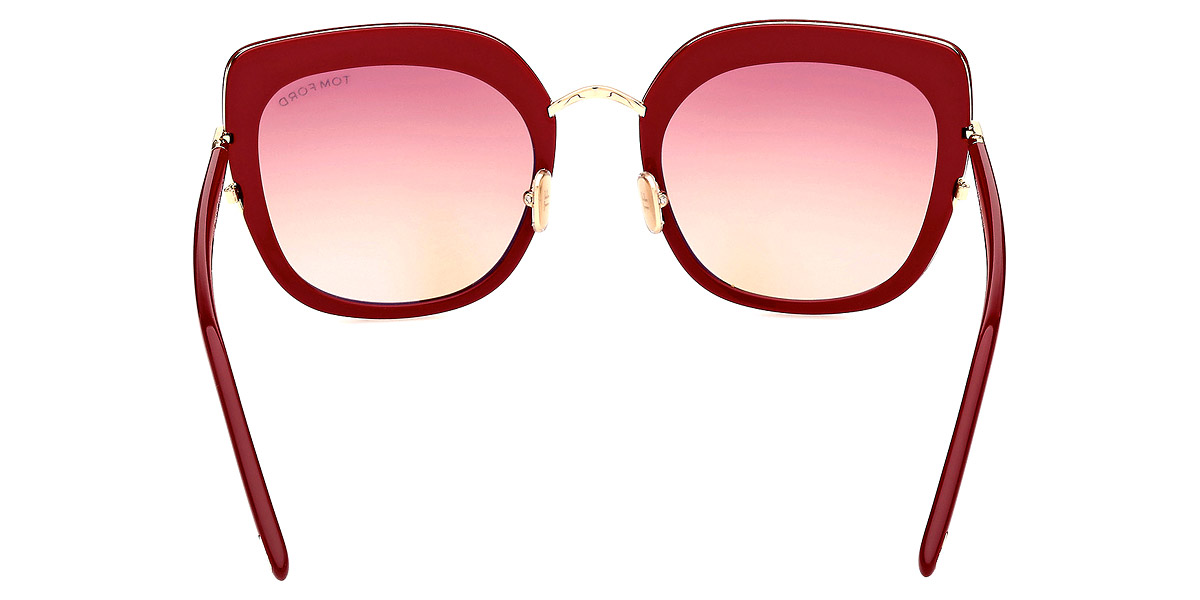 Color: Shiny Fuchsia and Rose Gold (66T) - Tom Ford FT0945Virginia66T55