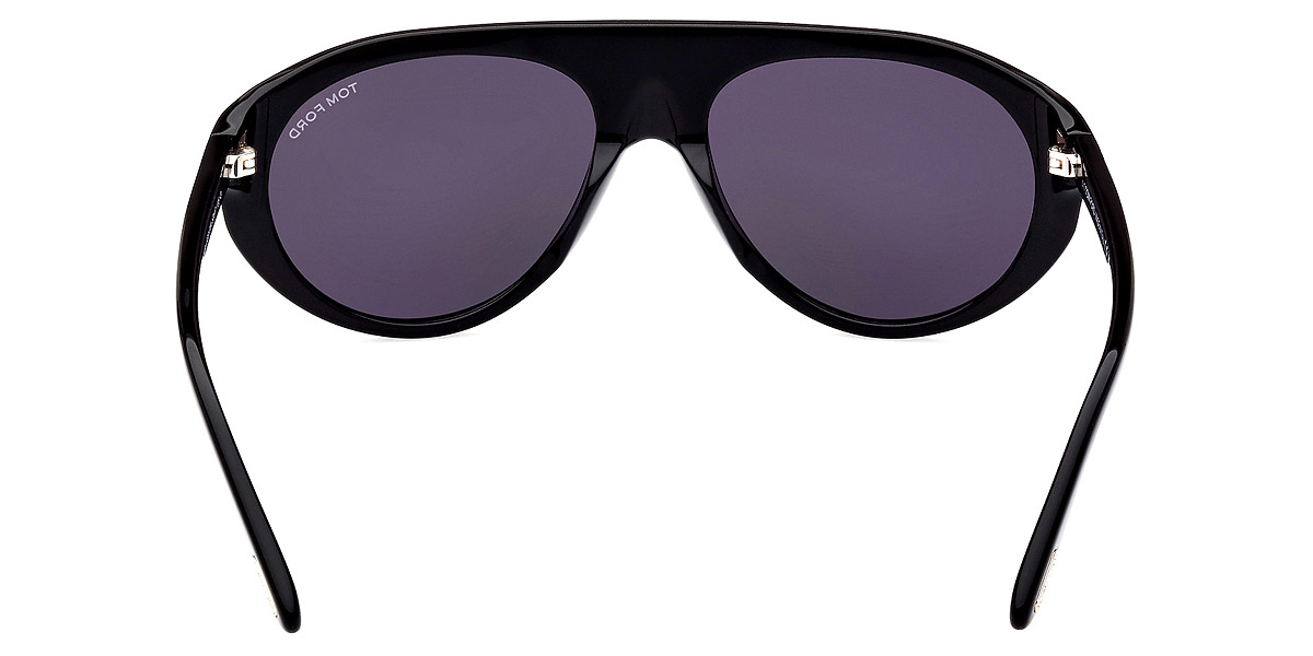 Color: Shiny Black/T Logo (01A) - Tom Ford FT1001Rex-0201A57