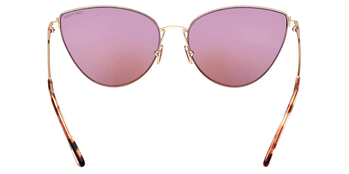 Color: Shiny Rose Gold/T Logo (28Z) - Tom Ford FT1005Anais-0228Z62