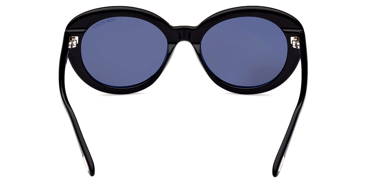 Color: Shiny Black/T Logo (01A) - Tom Ford FT1009Lily-0201A55