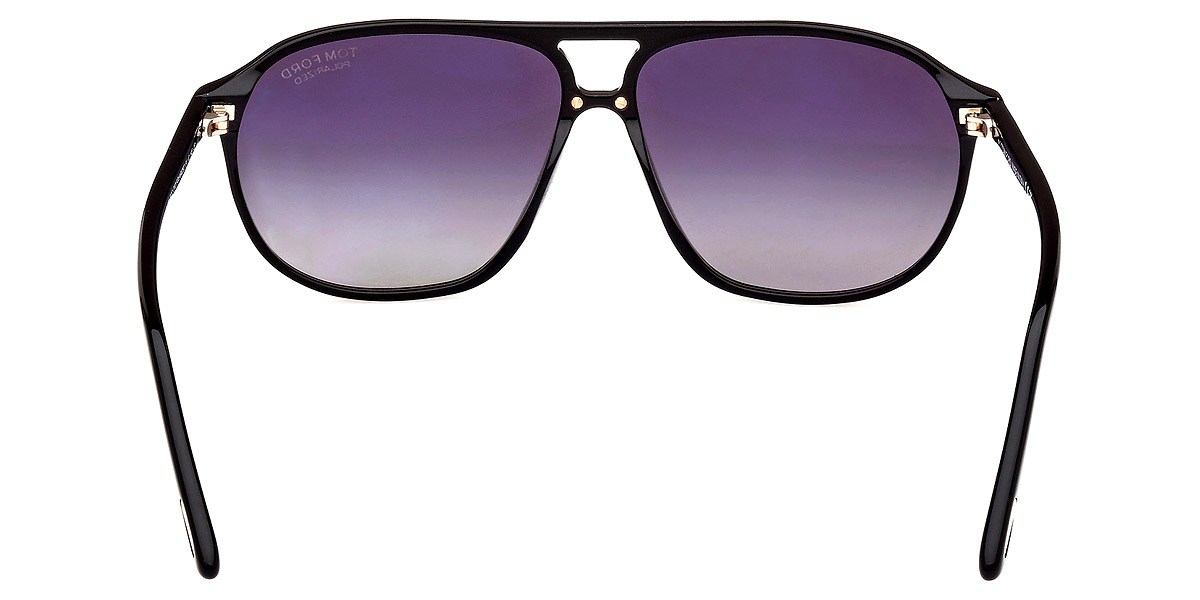 Color: Shiny Black/T Logo (01D) - Tom Ford FT1026Bruce01D61