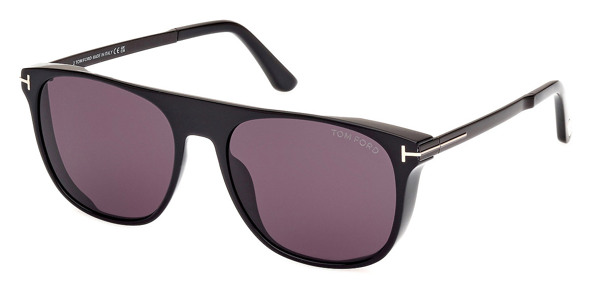 Color: Shiny Black (01A) - Tom Ford FT110501A55