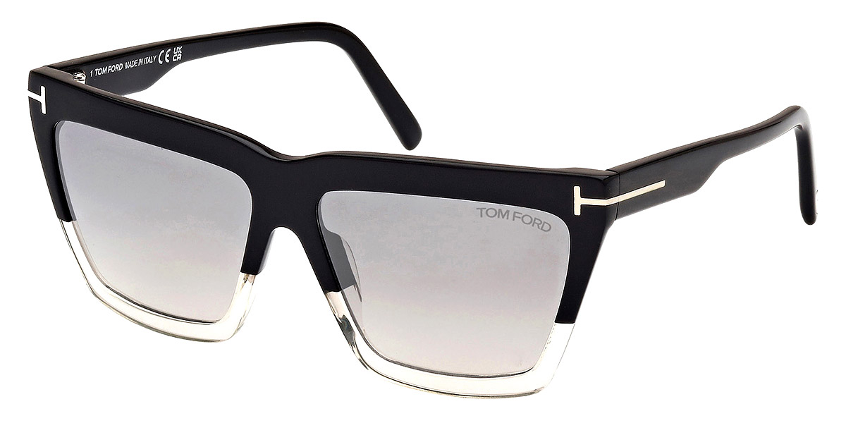 Color: Black/Crystal (05C) - Tom Ford FT111005C56