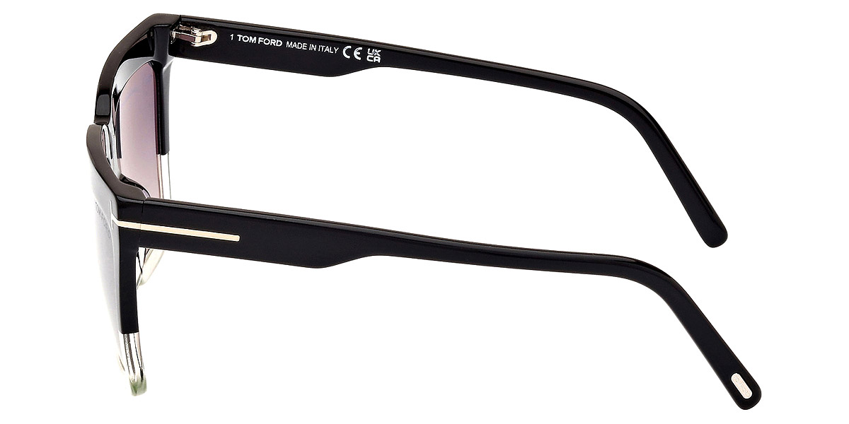 Color: Black/Crystal (05C) - Tom Ford FT111005C56